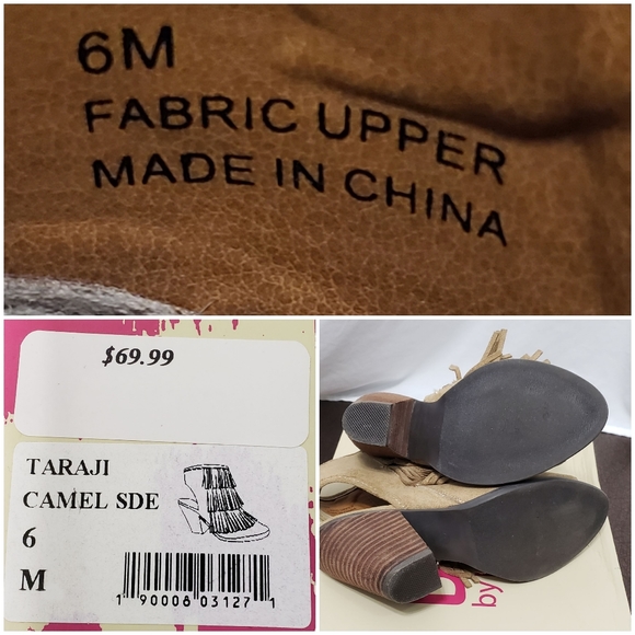 Mojo Moxie Sz 6 Taraji Tassel Fringe - Picture 8 of 8